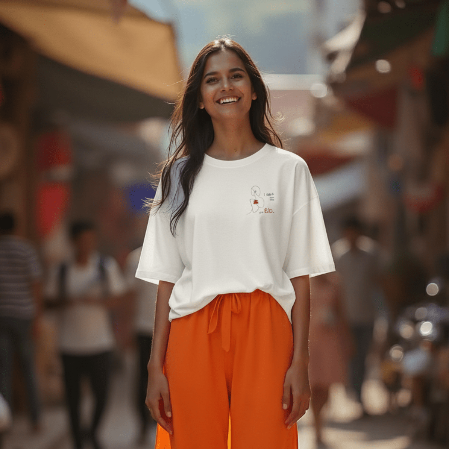 No Shit Shirts - Oversize Shirt: I didn’t come from your rib. - Body & Autonomy & Sexism - basic