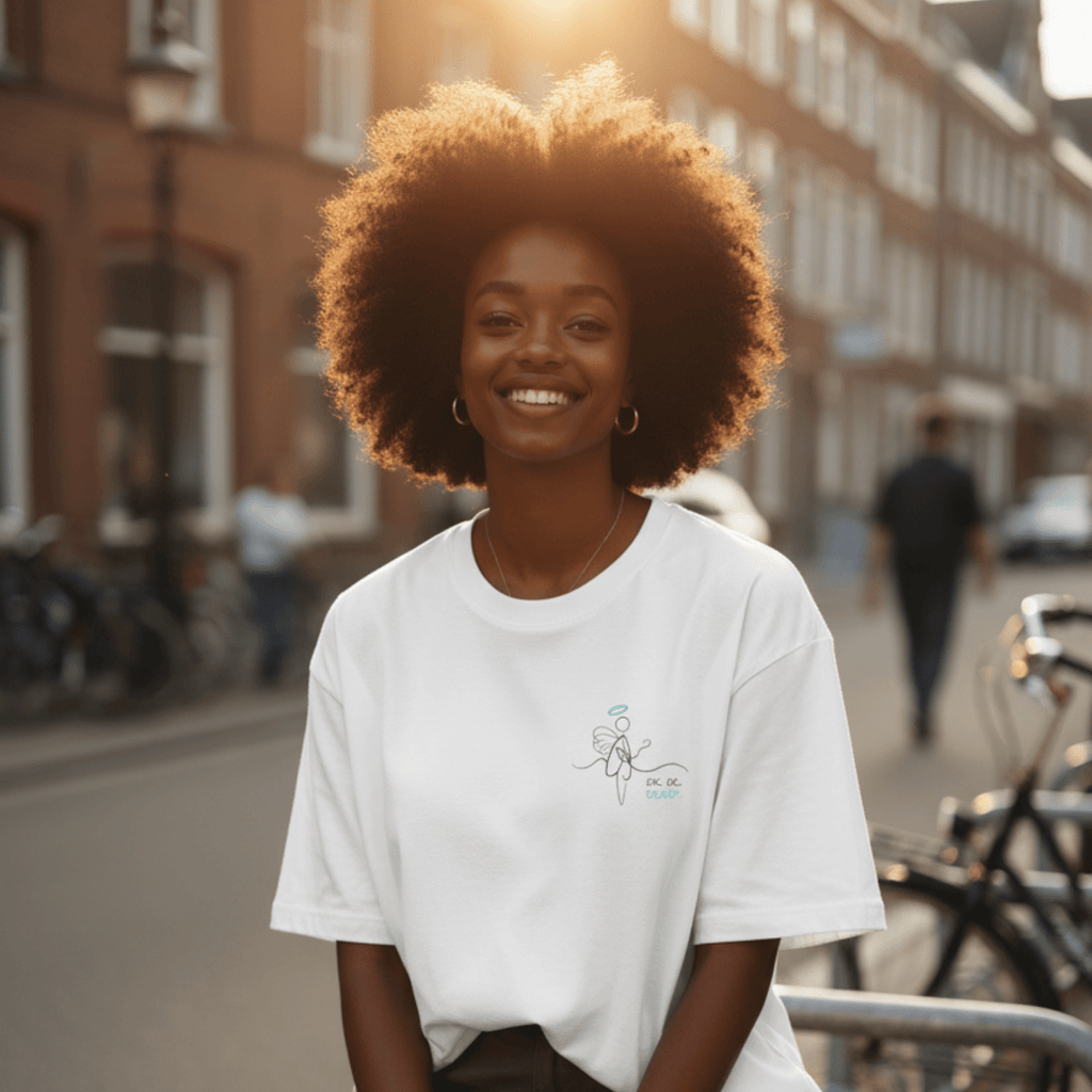 No Shit Shirts - Oversize Shirt: IDK. IDC. IDGAF. - Oversize Shirts - basic