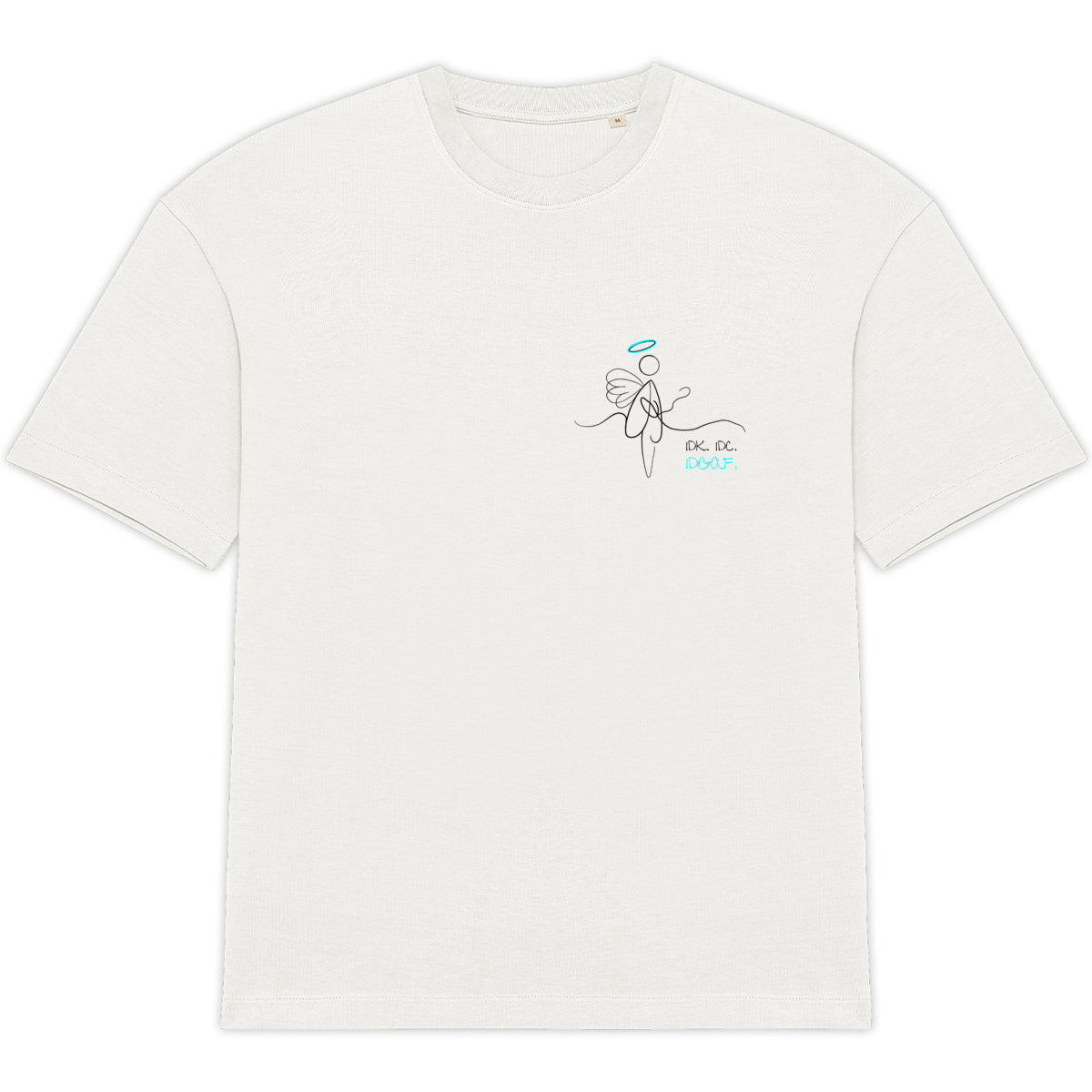 No Shit Shirts - Oversize Shirt: IDK. IDC. IDGAF. - Oversize Shirts - basic
