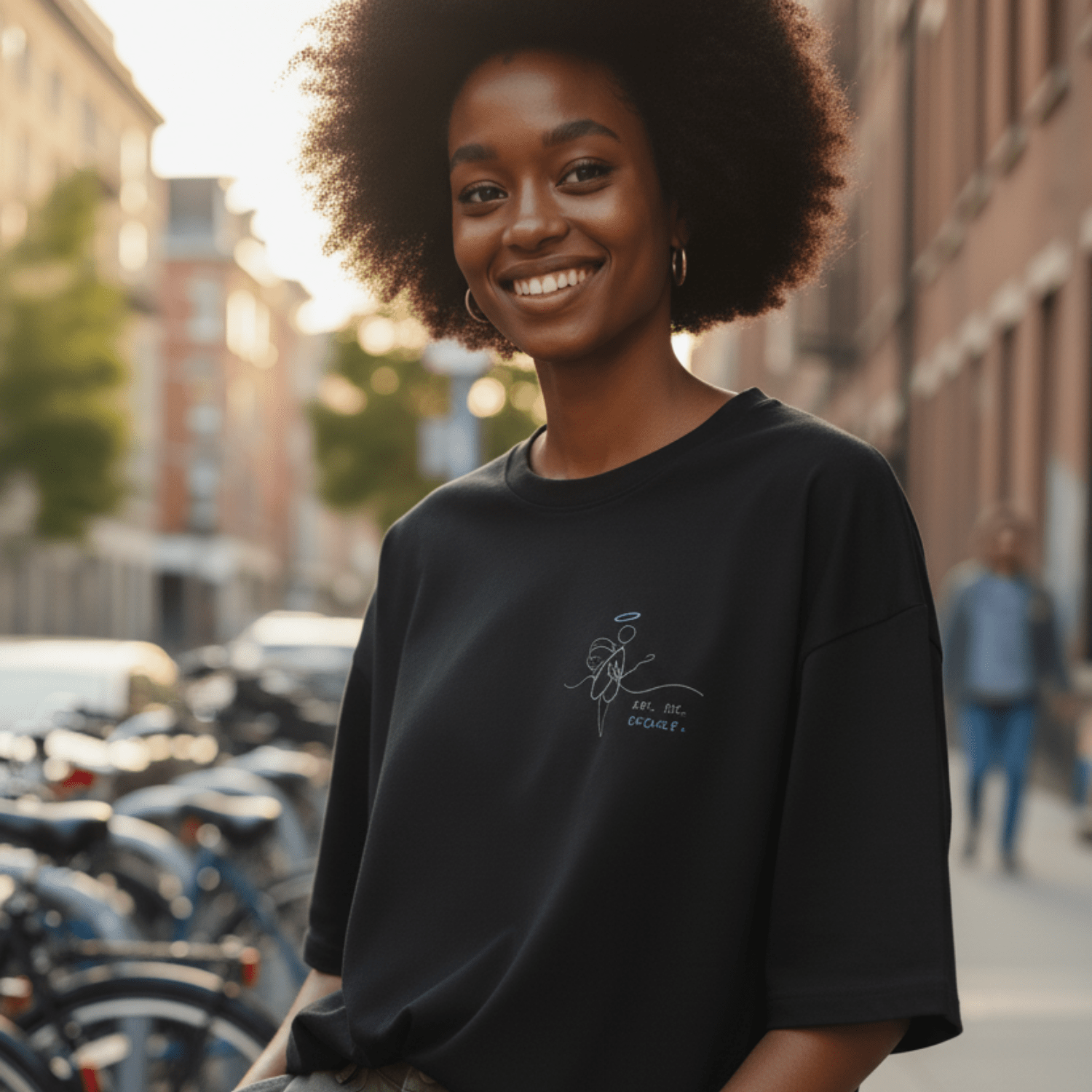 No Shit Shirts - Oversize Shirt: IDK. IDC. IDGAF. - Oversize Shirts - basic