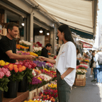 No Shit Shirts - Oversize Shirt: I’ll take power over flowers - Oversize Shirts - basic