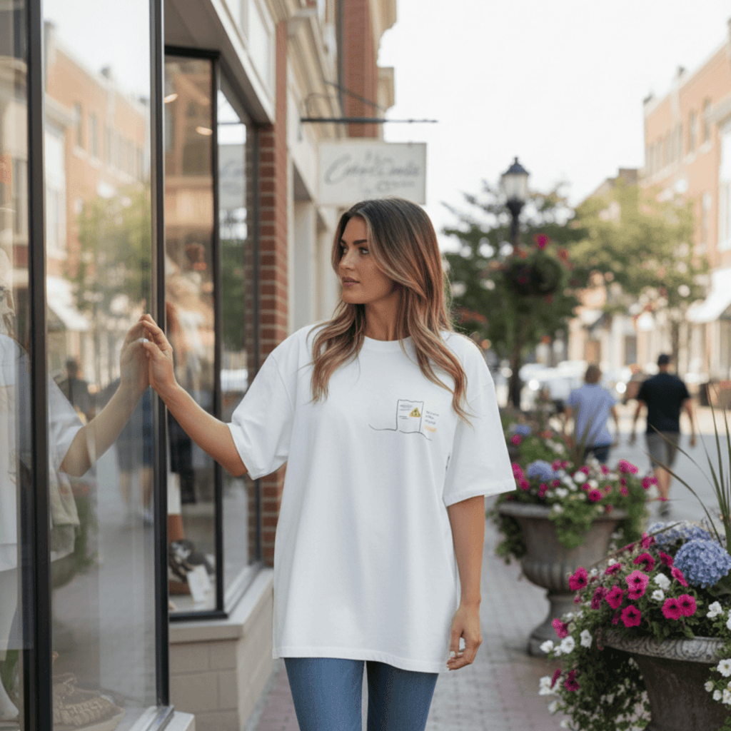 No Shit Shirts - Oversize Shirt: My invoice includes unsolicited advice. - Mansplaining - basic