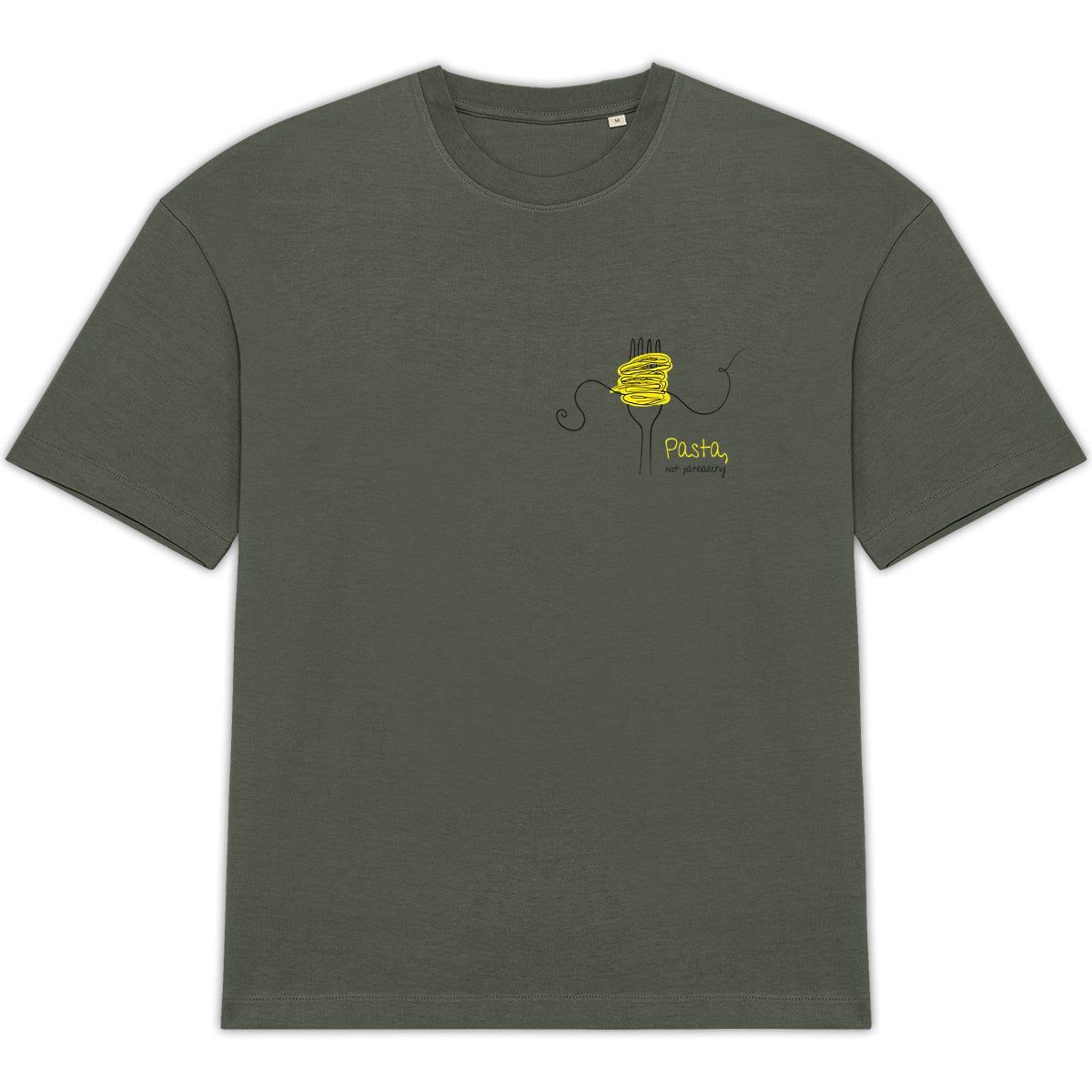 No Shit Shirts - Oversize Shirt: Pasta, not patriarchy - Oversize Shirts - basic