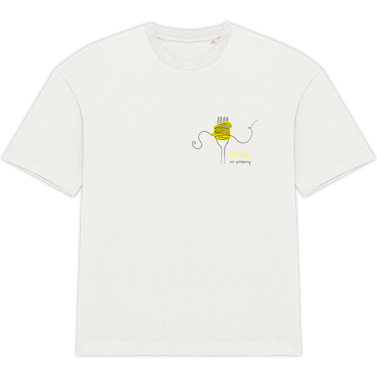 No Shit Shirts - Oversize Shirt: Pasta, not patriarchy - Oversize Shirts - basic