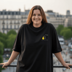 No Shit Shirts - Oversize Shirt: Same job. Same hours. Less pay. Guess who? - Equal Pay - basic