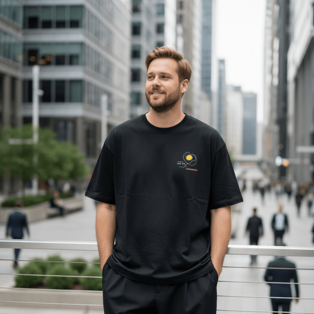 No Shit Shirts - Oversize Shirt: Scrambled eggs need skill, not chromosomes. - Gender Roles - basic