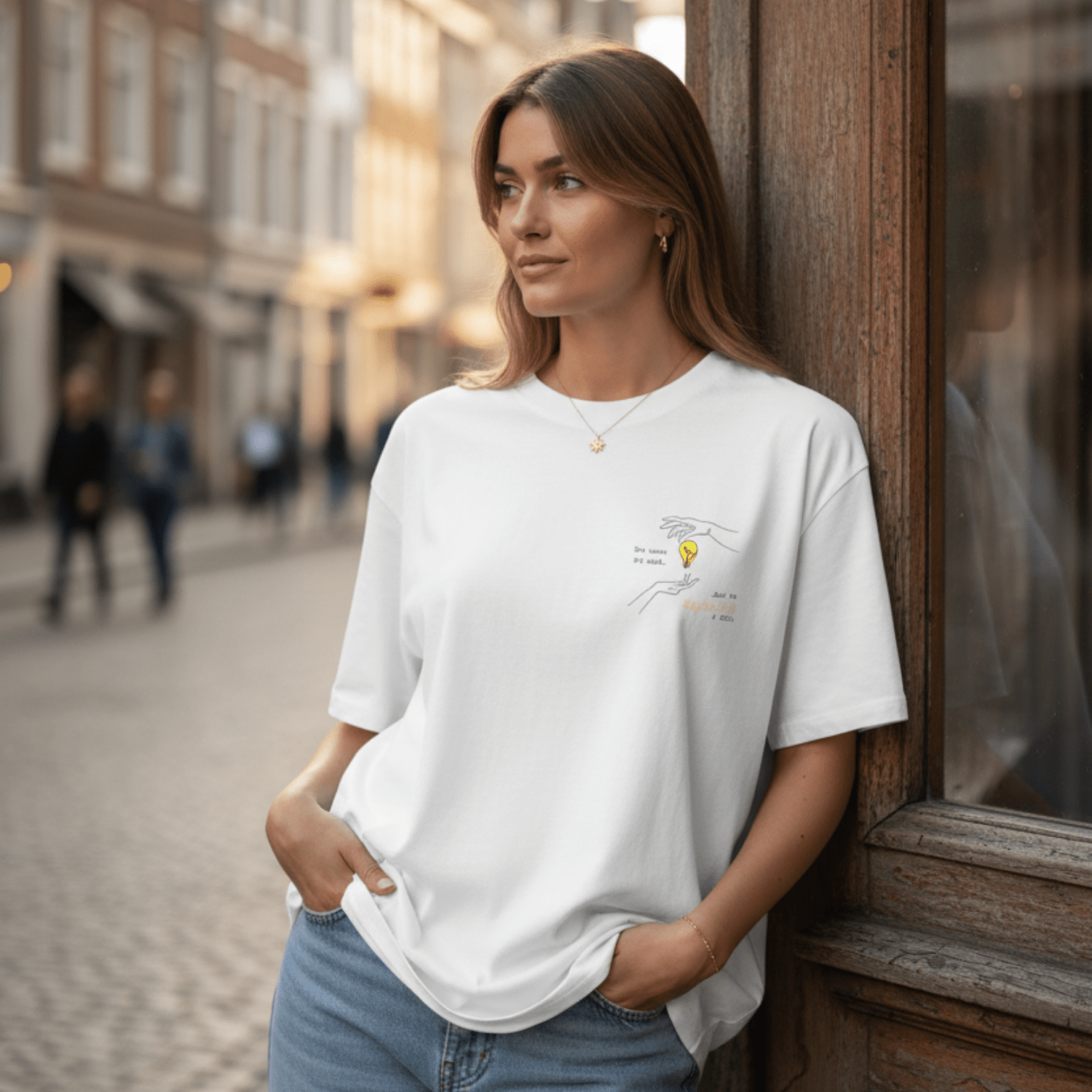 No Shit Shirts - Oversize Shirt: She knew she could, but he explained it first. - Mansplaining - basic