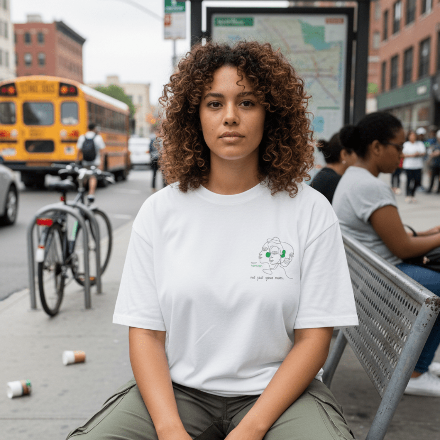 No Shit Shirts - Oversize Shirt: Support women. Not just your mom - Oversize Shirts - basic