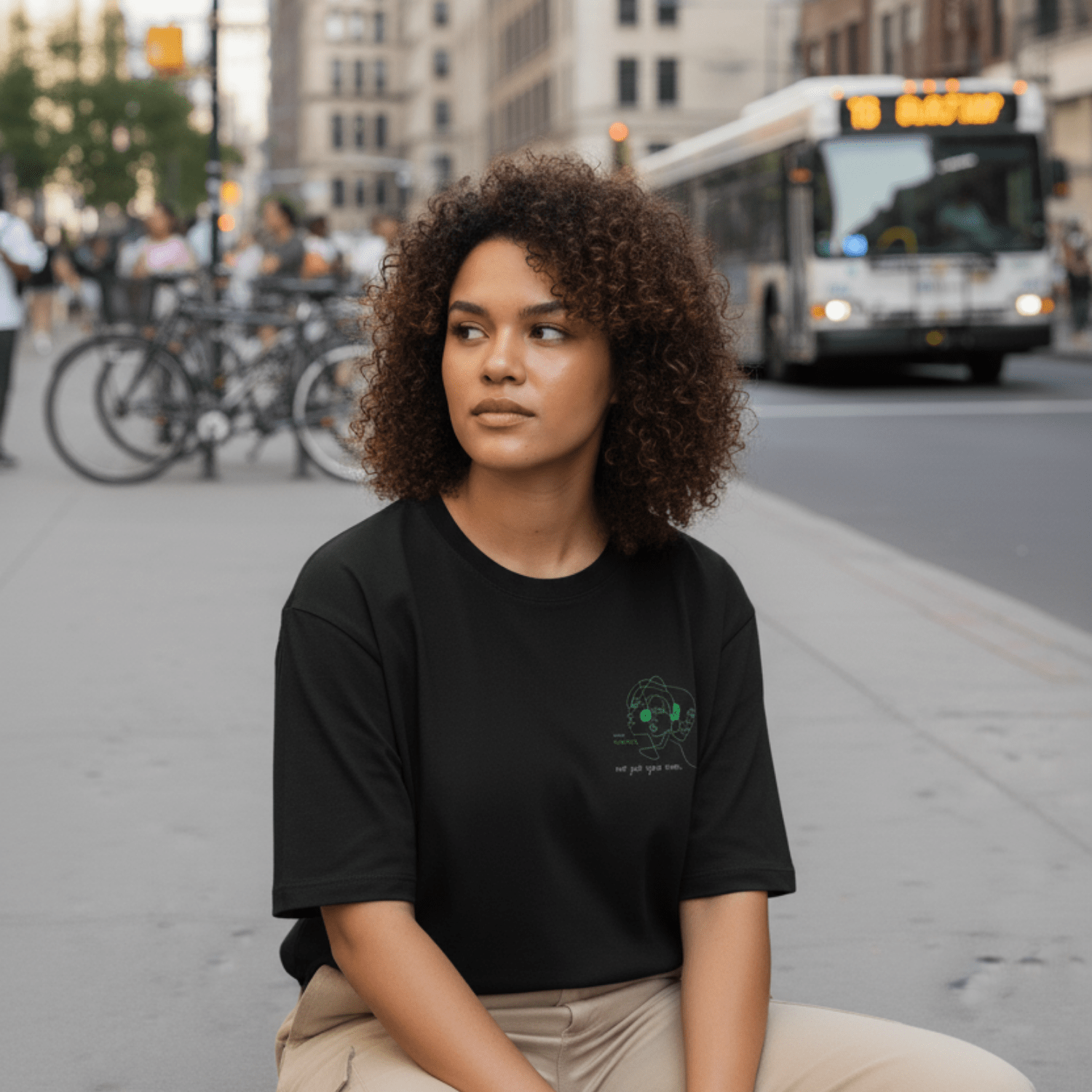 No Shit Shirts - Oversize Shirt: Support women. Not just your mom - Oversize Shirts - basic