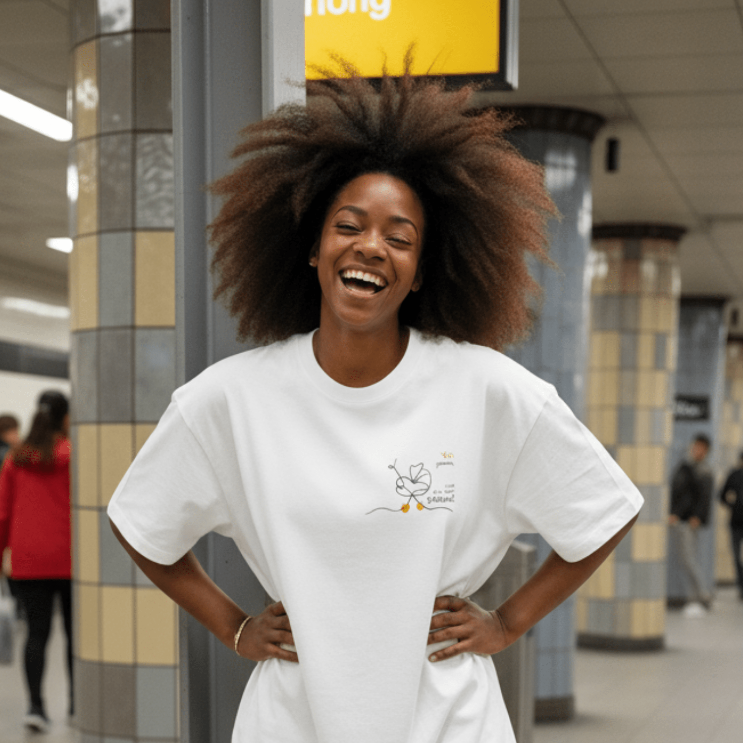 No Shit Shirts - Oversize Shirt: Yes, grandma, I still don’t want children - Gender Roles - basic