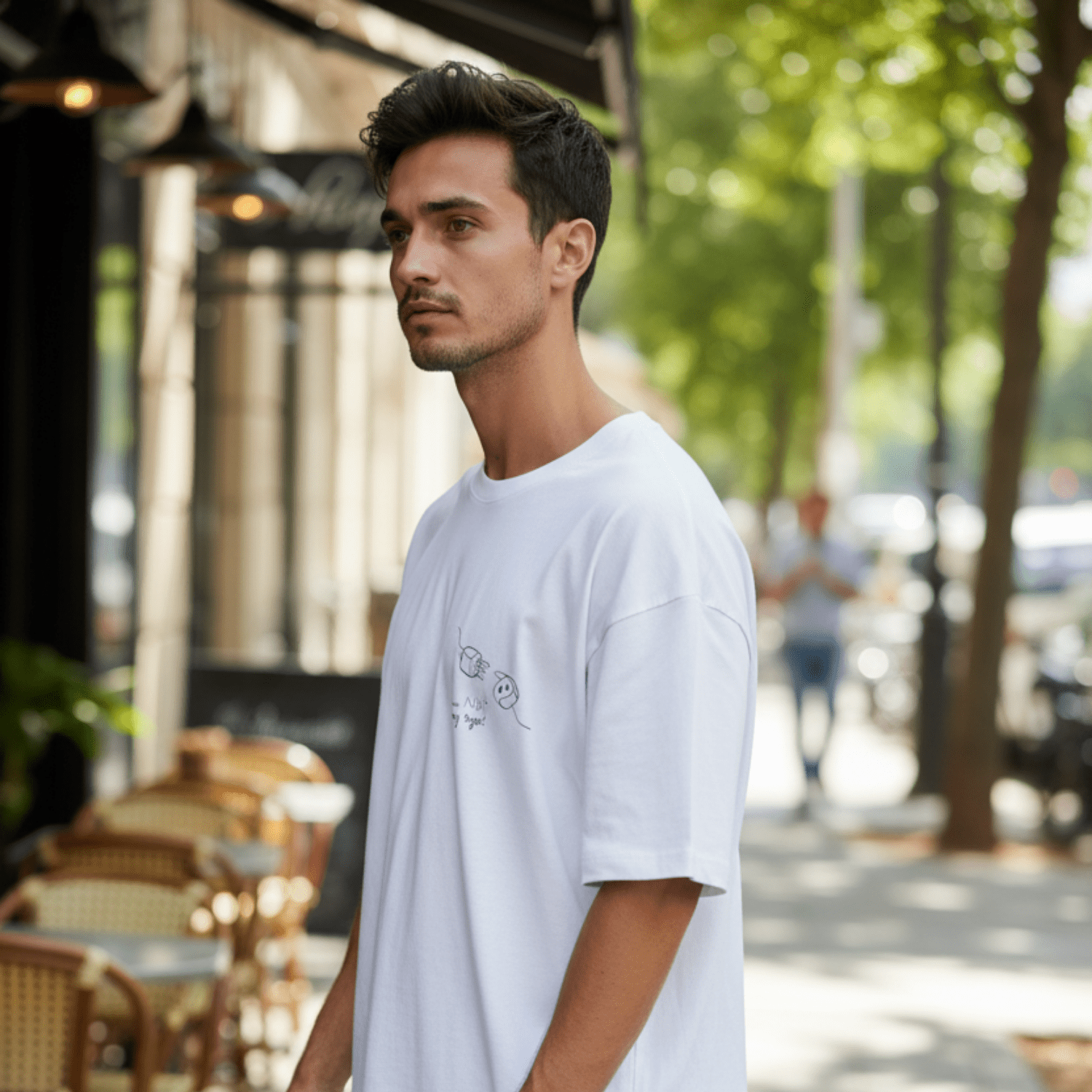 No Shit Shirts - Oversize Shirt: Your not my type - Body & Autonomy & Sexism - basic