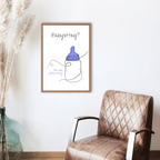 No Shit Shirts - Poster: Babysitting? That’s called parenting! - Gender Roles - basic