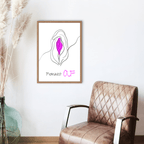 No Shit Shirts - Poster: Feminist AF - Poster - basic