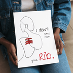 No Shit Shirts - Poster: I didn’t come from your rib. - Body & Autonomy & Sexism - basic