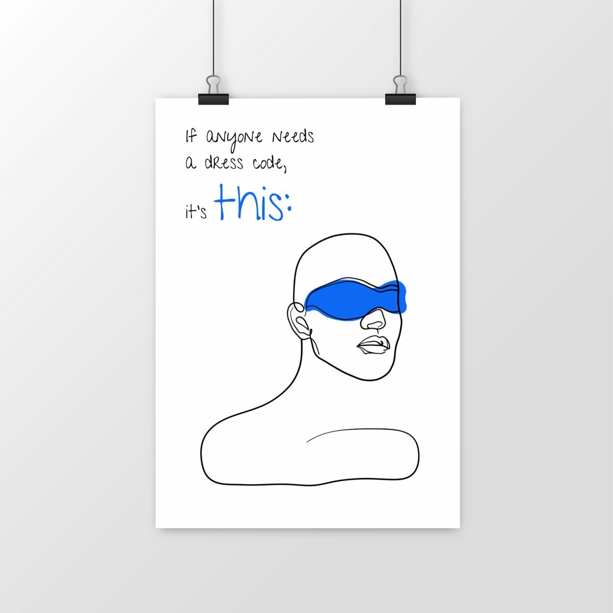 No Shit Shirts - Poster: If anyone needs a dress code, it’s this: - Mansplaining - basic