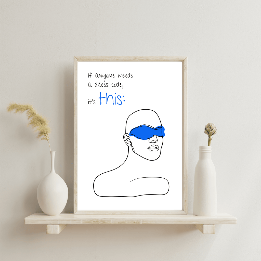 No Shit Shirts - Poster: If anyone needs a dress code, it’s this: - Mansplaining - basic