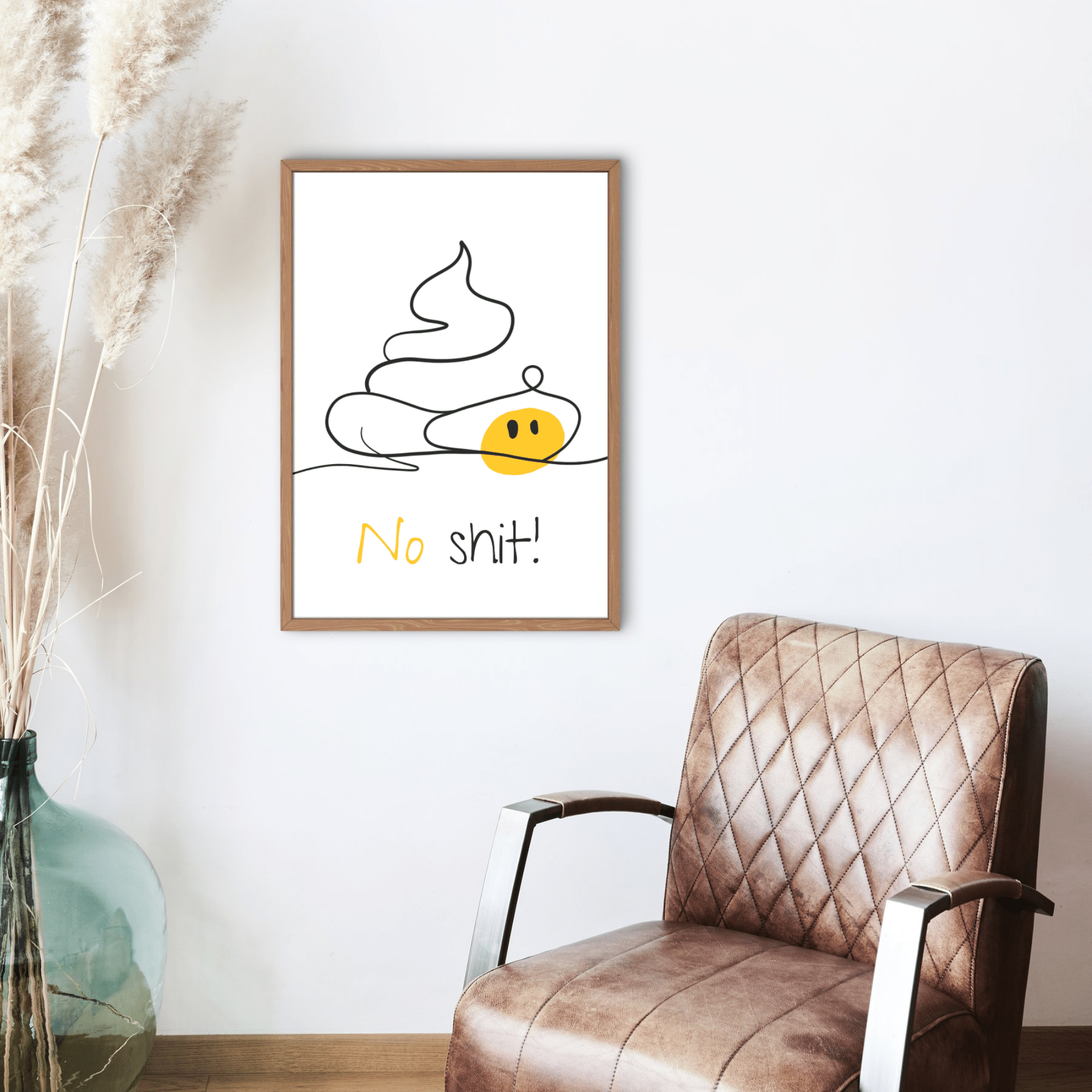 No Shit Shirts - Poster: No Shit! - Poster - basic