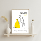 No Shit Shirts - Poster: Same job. Same hours. Less pay. Guess who? - Equal Pay - basic