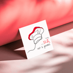 No Shit Shirts - Sticker: Cooking is a skill, not a gender. - Gender Roles - basic