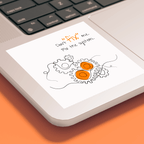 No Shit Shirts - Sticker: Don’t “fix” me. Fix the system. - Society & Patriarchy - basic