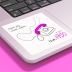 No Shit Shirts - Sticker: Equal pay sounds radical… if you’re from 1950. - Equal Pay - basic