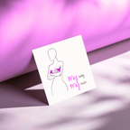 No Shit Shirts - Sticker: My Body, My Rules - Body & Autonomy & Sexism - basic