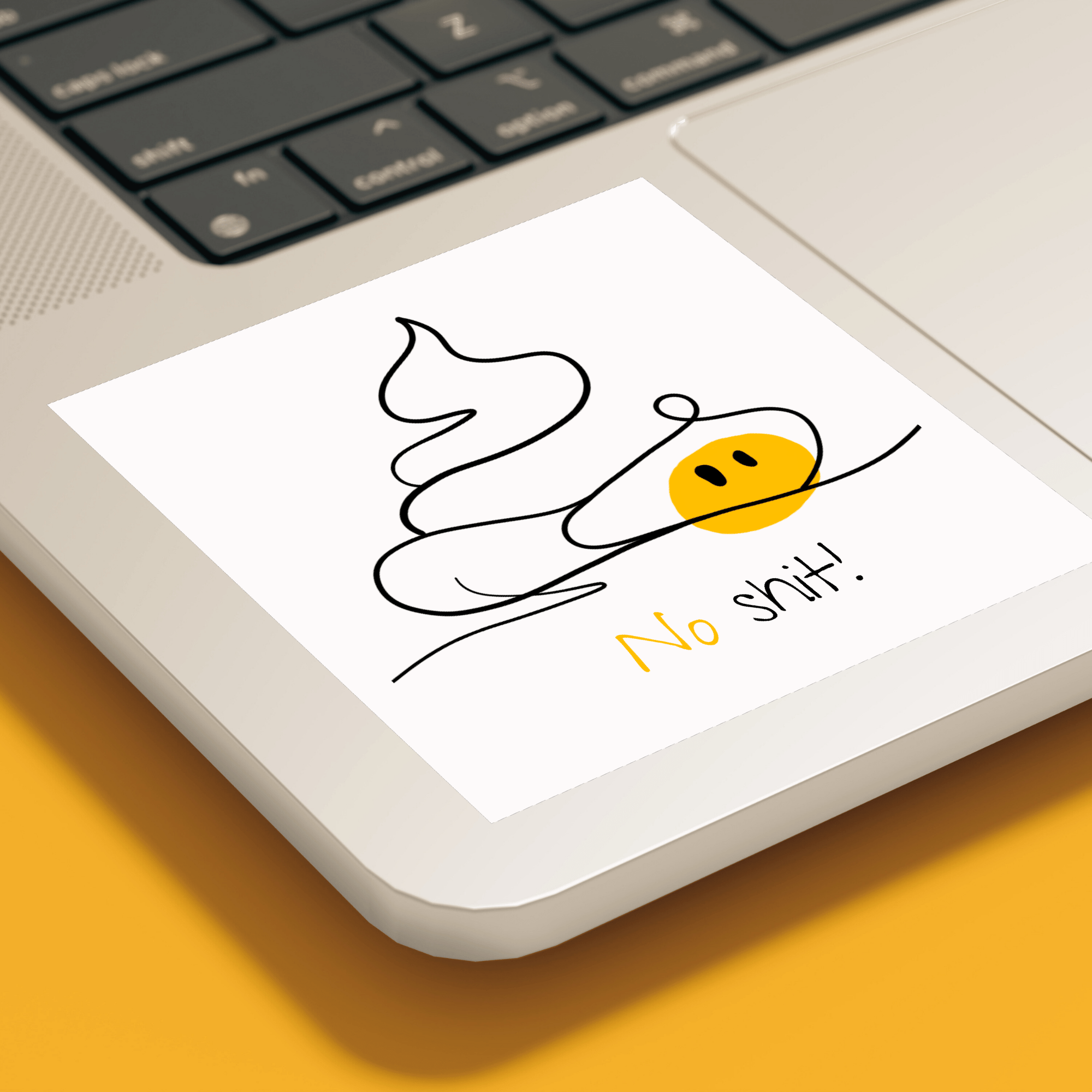 No Shit Shirts - Sticker: No Shit! - Society & Patriarchy - basic