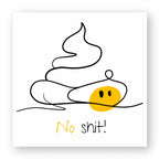 No Shit Shirts - Sticker: No Shit! - Society & Patriarchy - basic