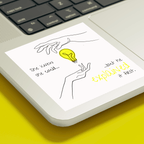 No Shit Shirts - Sticker: She knew she could, but he explained it first. - Mansplaining - basic