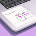 No Shit Shirts - Sticker: The reasons why men are superior: - Gender Roles - basic