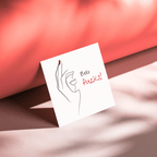 No Shit Shirts - Sticker: Zero Fucks - Society & Patriarchy - basic