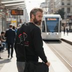 No Shit Shirts - Sweatshirt (Backprint): Cooking is a skill, not a gender. - Gender Roles - basic