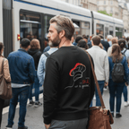 No Shit Shirts - Sweatshirt (Backprint): Cooking is a skill, not a gender. - Gender Roles - basic