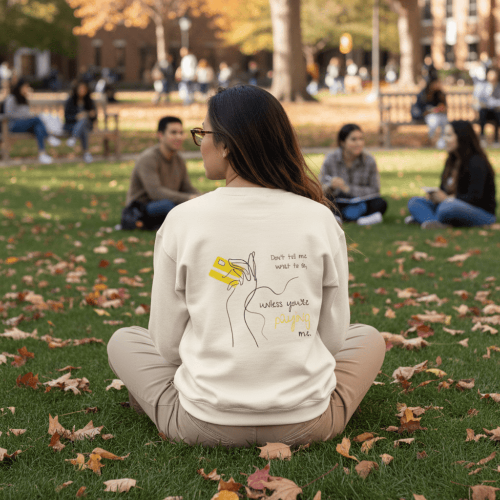 No Shit Shirts - Sweatshirt (Backprint): Don’t tell me what to do, unless you’re paying me - Mansplaining - basic