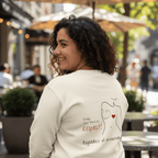 No Shit Shirts - Sweatshirt (Backprint): Every chest deserves respect. Regardless of inventory. - Body & Autonomy & Sexism - basic