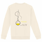 No Shit Shirts - Sweatshirt (Backprint): Feminism: because “waiting” hasn’t worked so far - Society & Patriarchy - basic