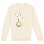 No Shit Shirts - Sweatshirt (Backprint): Feminism: because “waiting” hasn’t worked so far - Society & Patriarchy - basic