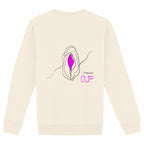 No Shit Shirts - Sweatshirt (Backprint): Feminist AF - Society & Patriarchy - basic