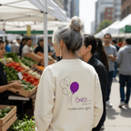 No Shit Shirts - Sweatshirt (Backprint): Girls just wanna have fun(damental rights) - Society & Patriarchy - basic