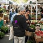 No Shit Shirts - Sweatshirt (Backprint): Girls just wanna have fun(damental rights) - Society & Patriarchy - basic