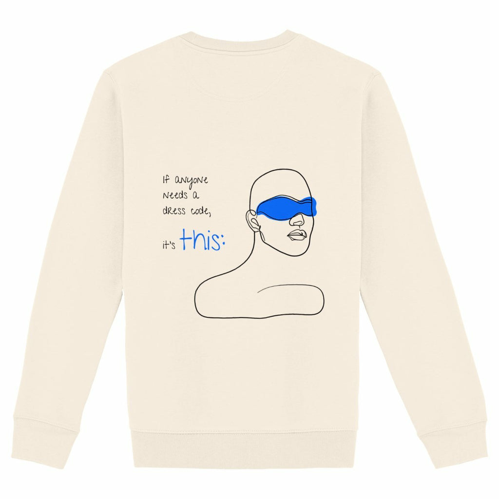 No Shit Shirts - Sweatshirt (Backprint): If anyone needs a dress code, it’s this: - Mansplaining - basic