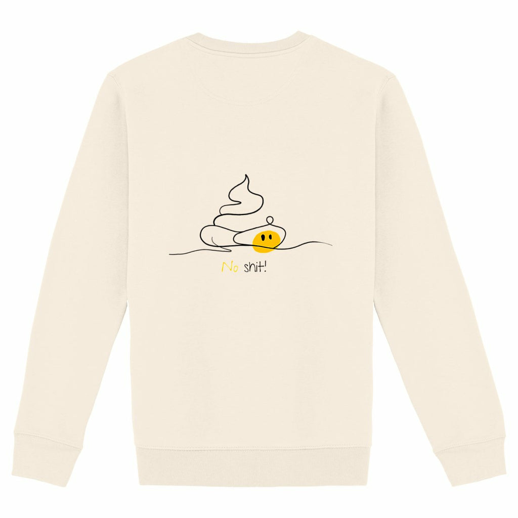 No Shit Shirts - Sweatshirt (Backprint): No Shit! - Society & Patriarchy - basic