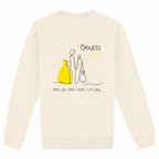 No Shit Shirts - Sweatshirt (Backprint): Same job. Same hours. Less pay. Guess who? - Equal Pay - basic