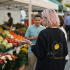 No Shit Shirts - Sweatshirt (Backprint): Scrambled eggs need skill, not chromosomes. - Gender Roles - basic