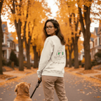 No Shit Shirts - Sweatshirt (Backprint): Support women. Not just your mom - Society & Patriarchy - basic
