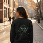 No Shit Shirts - Sweatshirt (Backprint): Support women. Not just your mom - Society & Patriarchy - basic