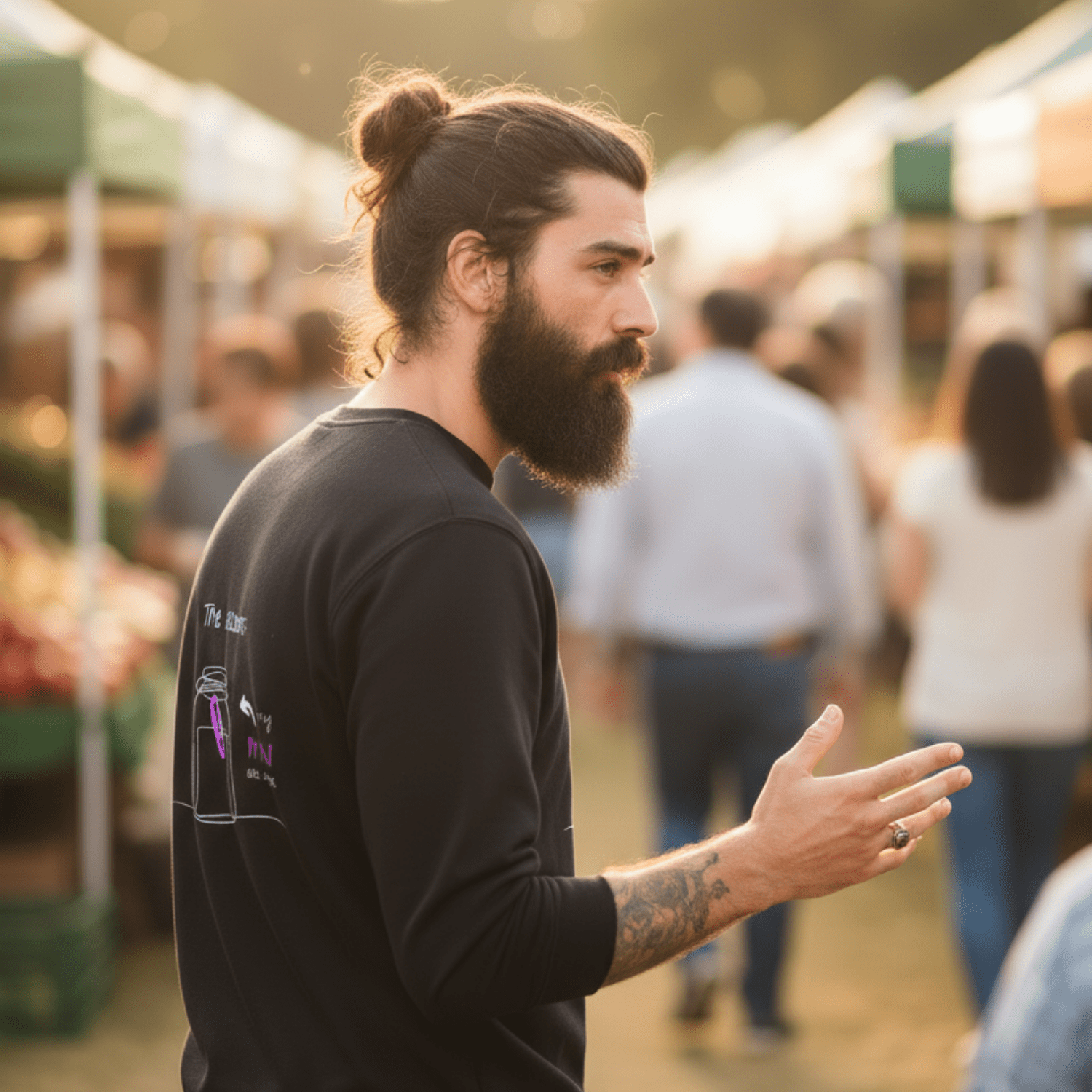 No Shit Shirts - Sweatshirt (Backprint): The reasons why men are superior: - Gender Roles - basic