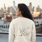 No Shit Shirts - Sweatshirt (Backprint): Yes, grandma, I still don’t want children - Gender Roles - basic