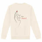 No Shit Shirts - Sweatshirt (Backprint): Zero Fucks - Society & Patriarchy - basic