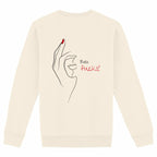 No Shit Shirts - Sweatshirt (Backprint): Zero Fucks - Society & Patriarchy - basic